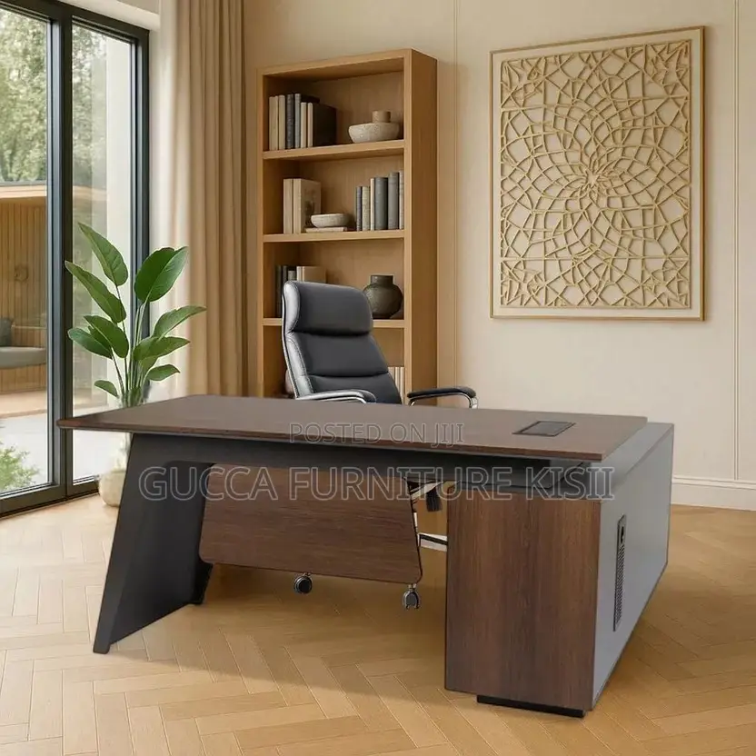 Office Desk; 1.6M Modernized Executive Office Desk