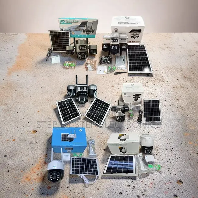 Affordable Prices 4G PTZ Dual Triple Four Lens Solar Cameras