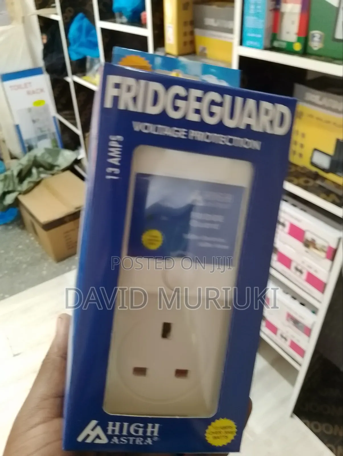 Heavy-Duty Fridge Voltage Protector
