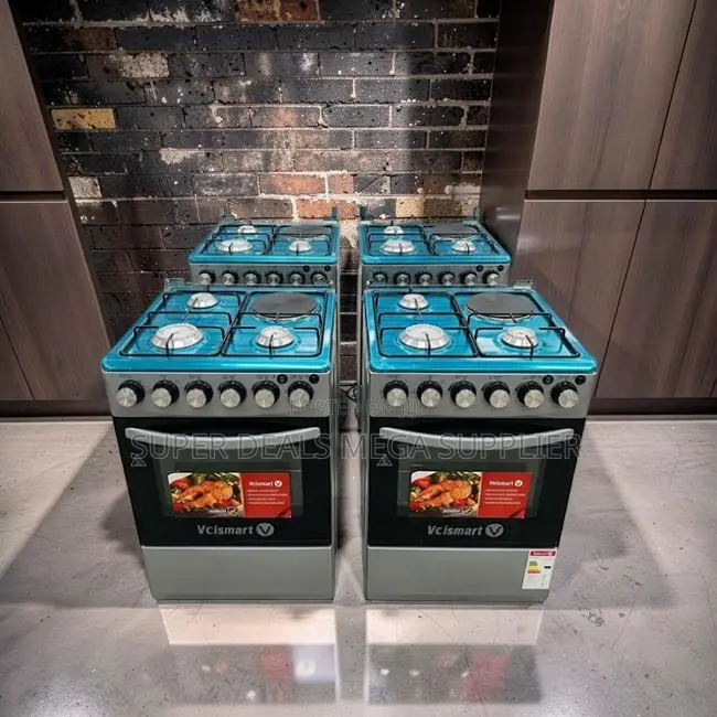 Factory Prices 3 Gas Burners +1 Electric Free Standing Cookers
