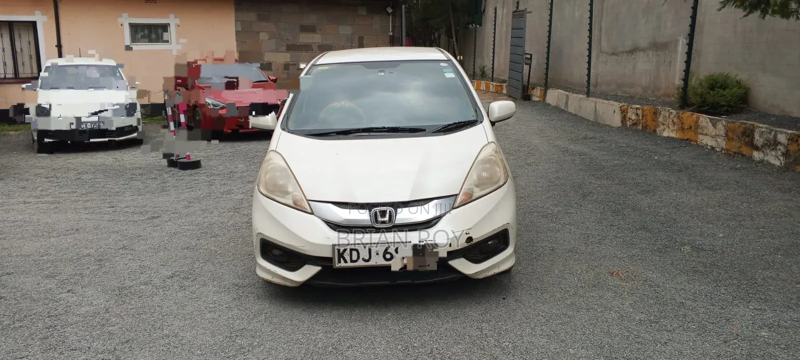 Honda Fit Shuttle 2015 White