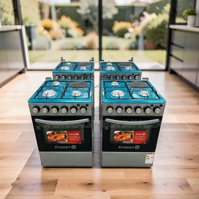 Factory Prices 3 Gas Burners +1 Electric Free Standing Cookers