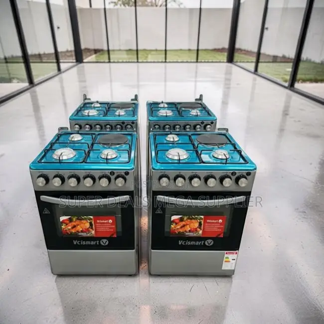 Direct Factory Prices 3 Gas Burners +1 Electric Free Standing Cookers