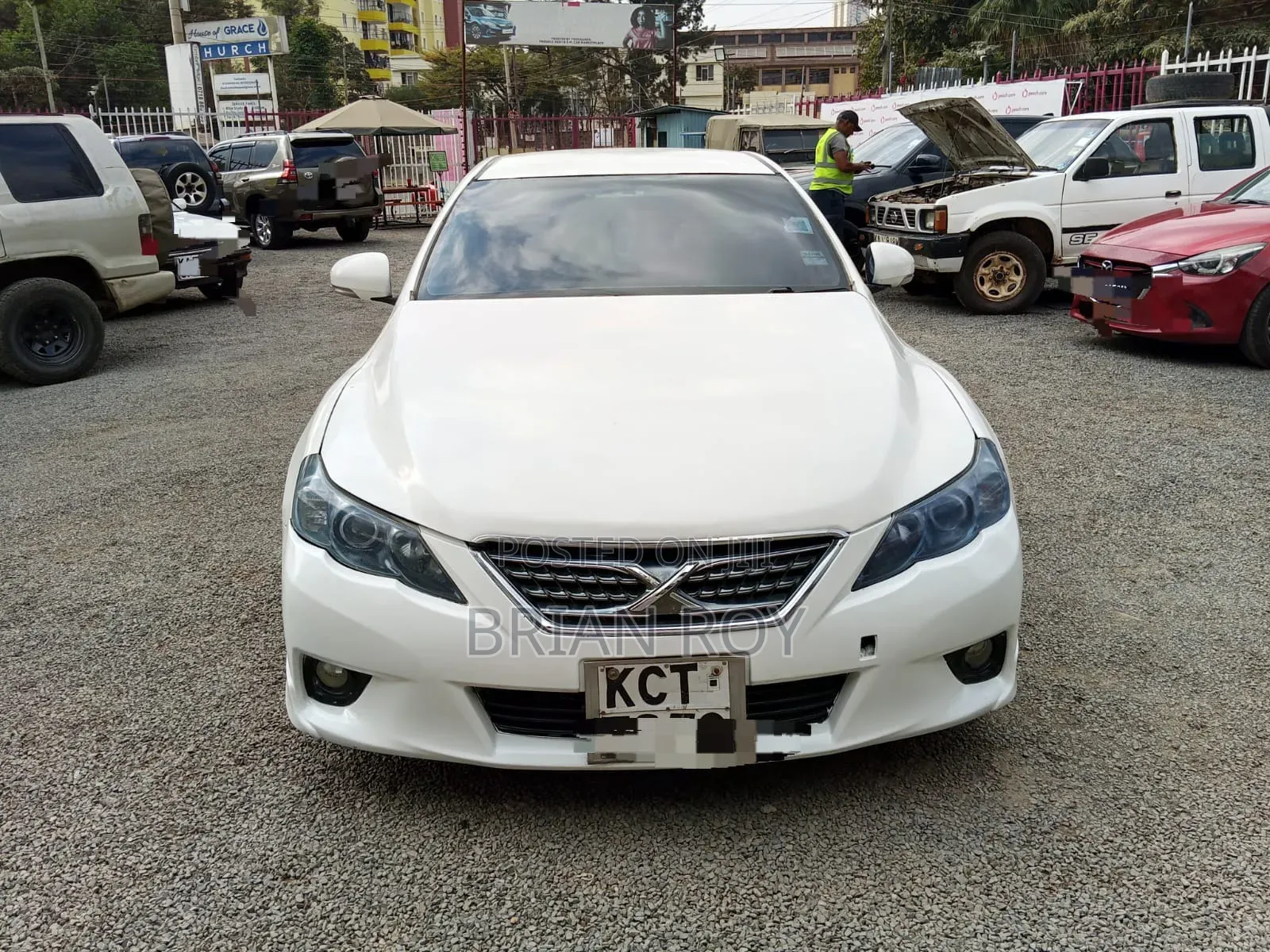 Toyota Mark X 2012 White