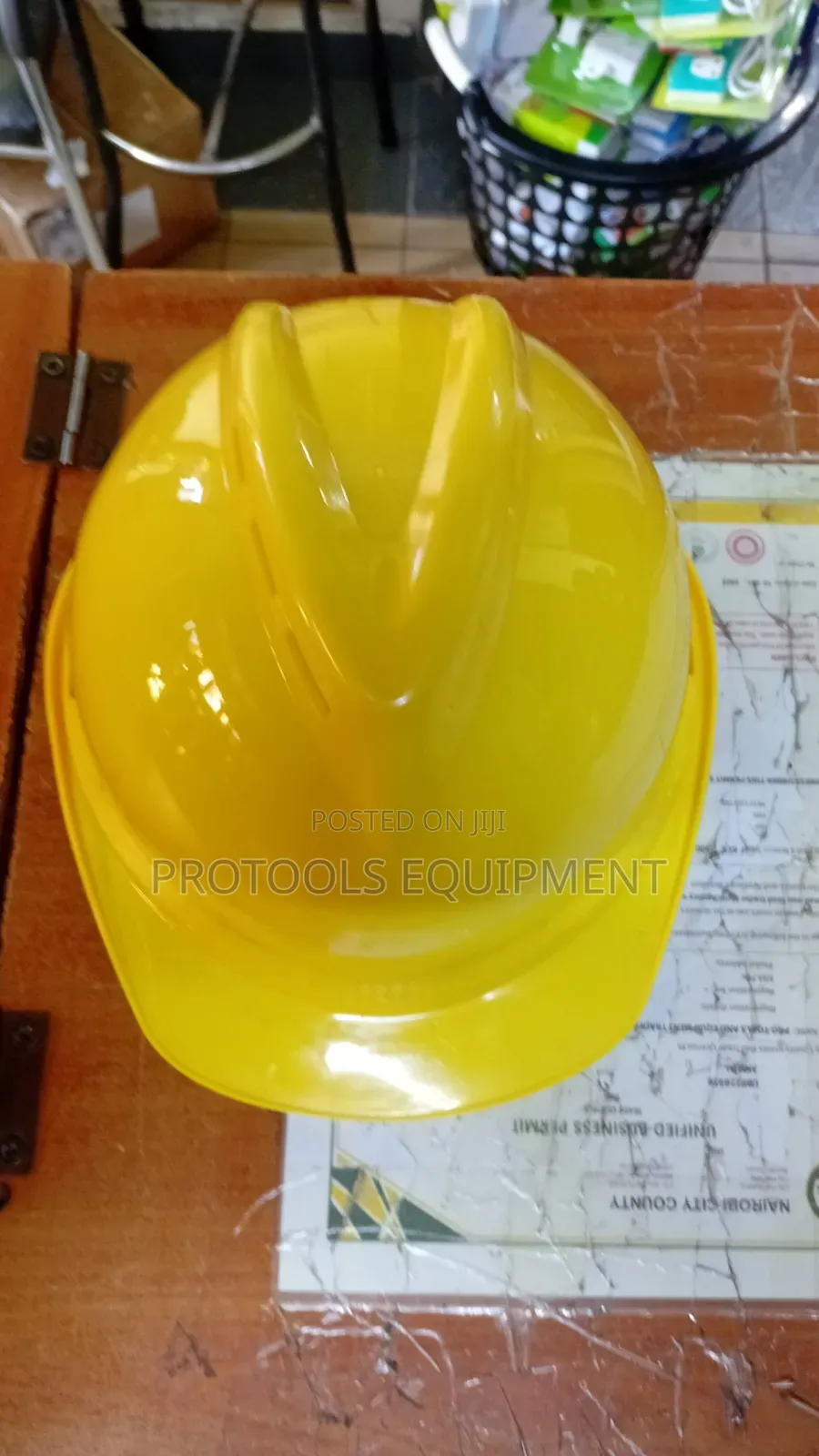 Vaultex Yellow Normal Helmet