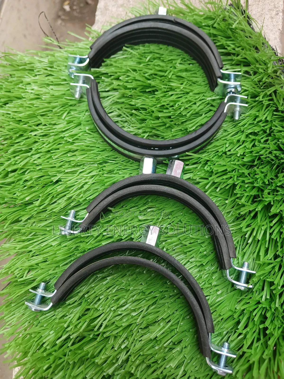 Rubber-Lined Split Ring Pipe Clamps