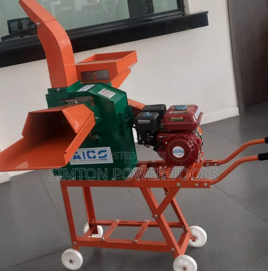Aico ACC300 Petrol-Powered Multipurpose Feed Chopper / Chaff Cutter.