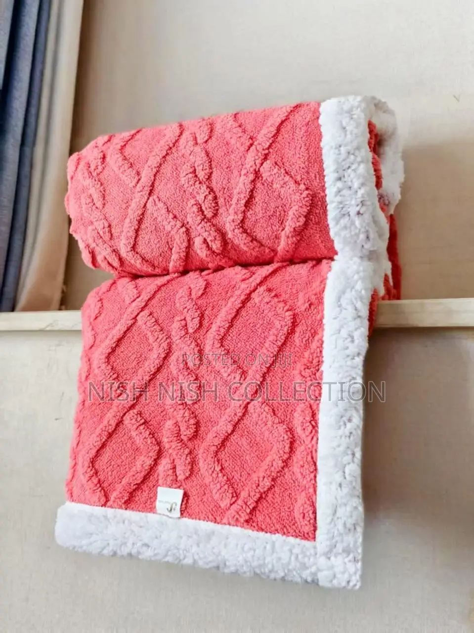 Heavy Sherpa Fleece/Throw Blanket
