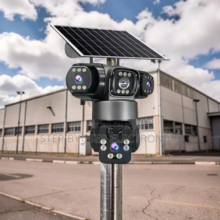 Easy Setup 20MP Ultra HD 4G PTZ Triple Lens Solar Camera