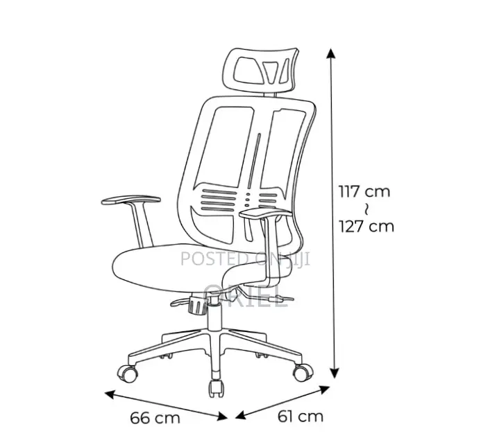 Office Chair : Star Base Office Staff Chair