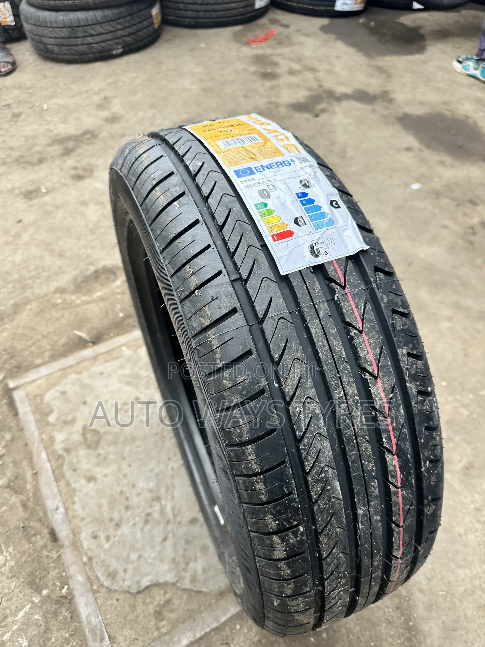 195/55r16 Mirage