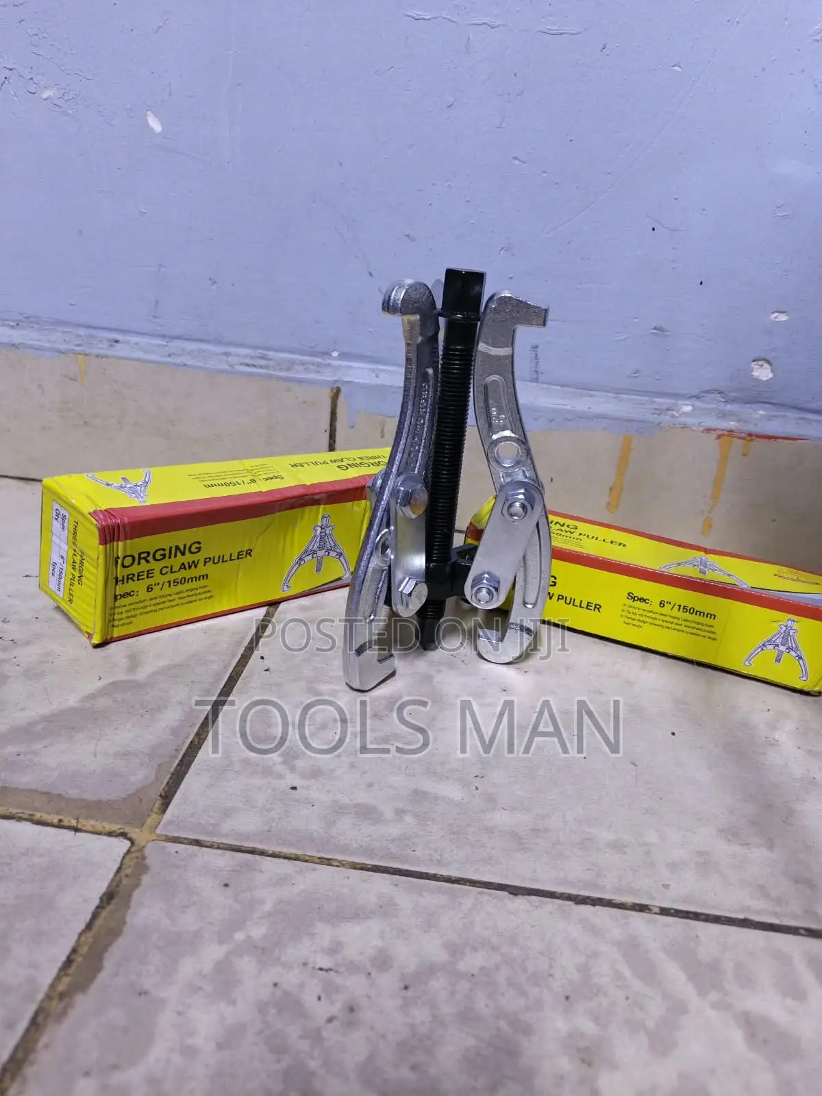 6-Inch Forging Three-Claw Puller.3 Jaw Gear Puller Bearing Remover