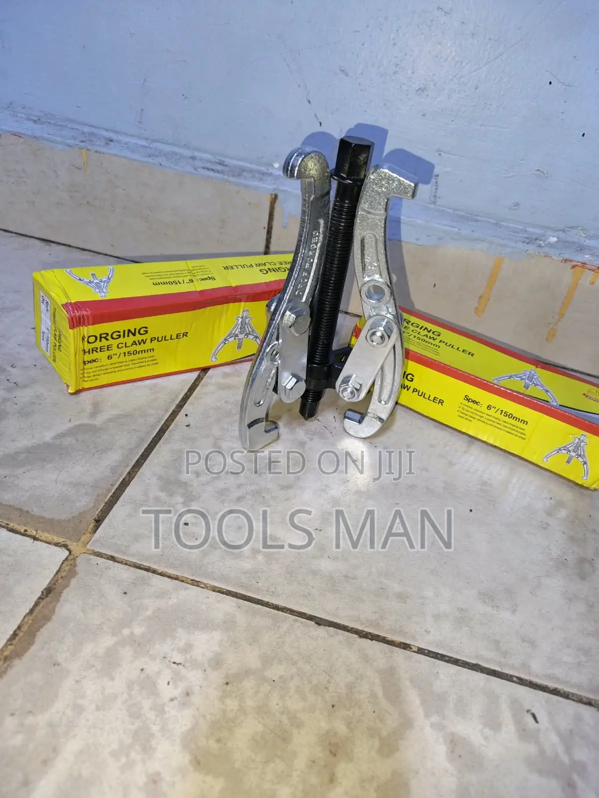 6-Inch Forging Three-Claw Puller.3 Jaw Gear Puller Bearing Remover