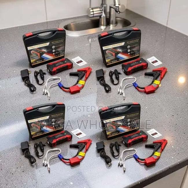 High Capacity 12V 99800mAh Car Jump Starter Battery Booster.
