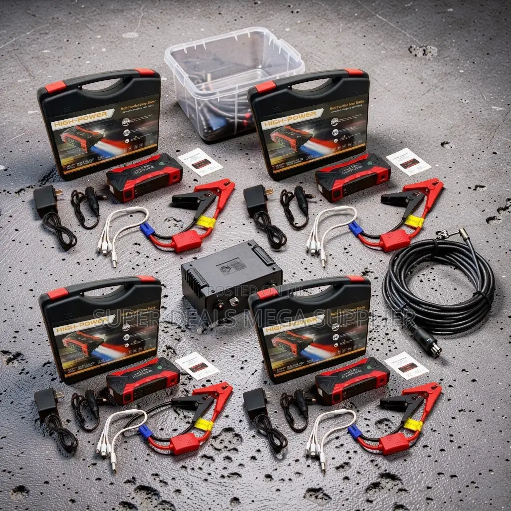Portable Power Bank 12V 99800mAh Car Jump Starter Battery Booster