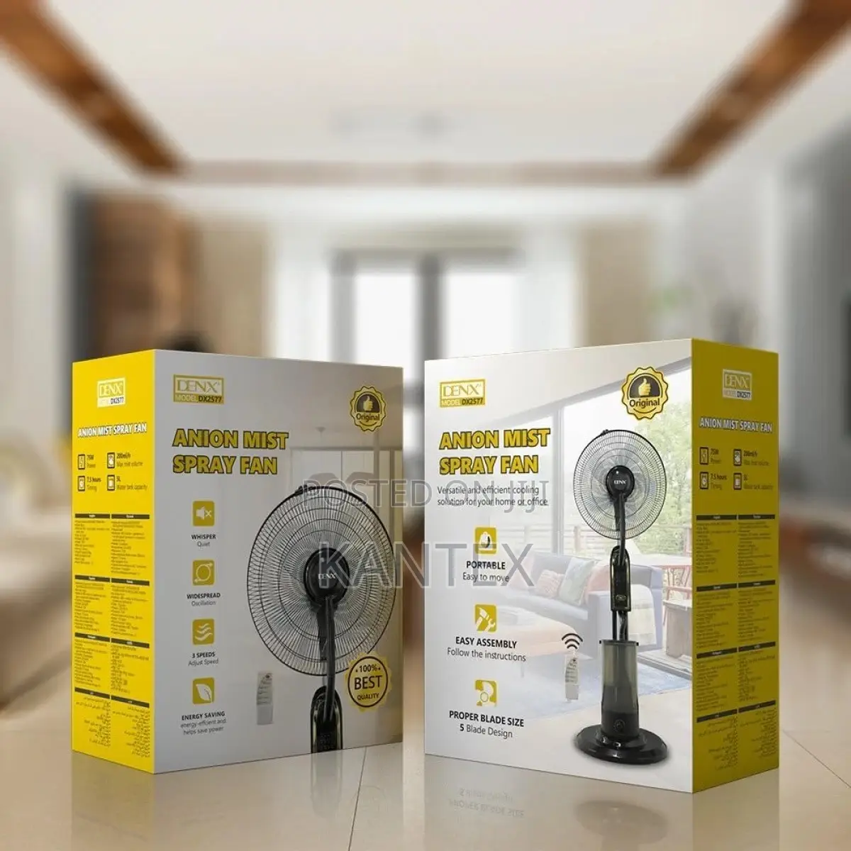 Denx DX2577 Onion Mist Spray Fan