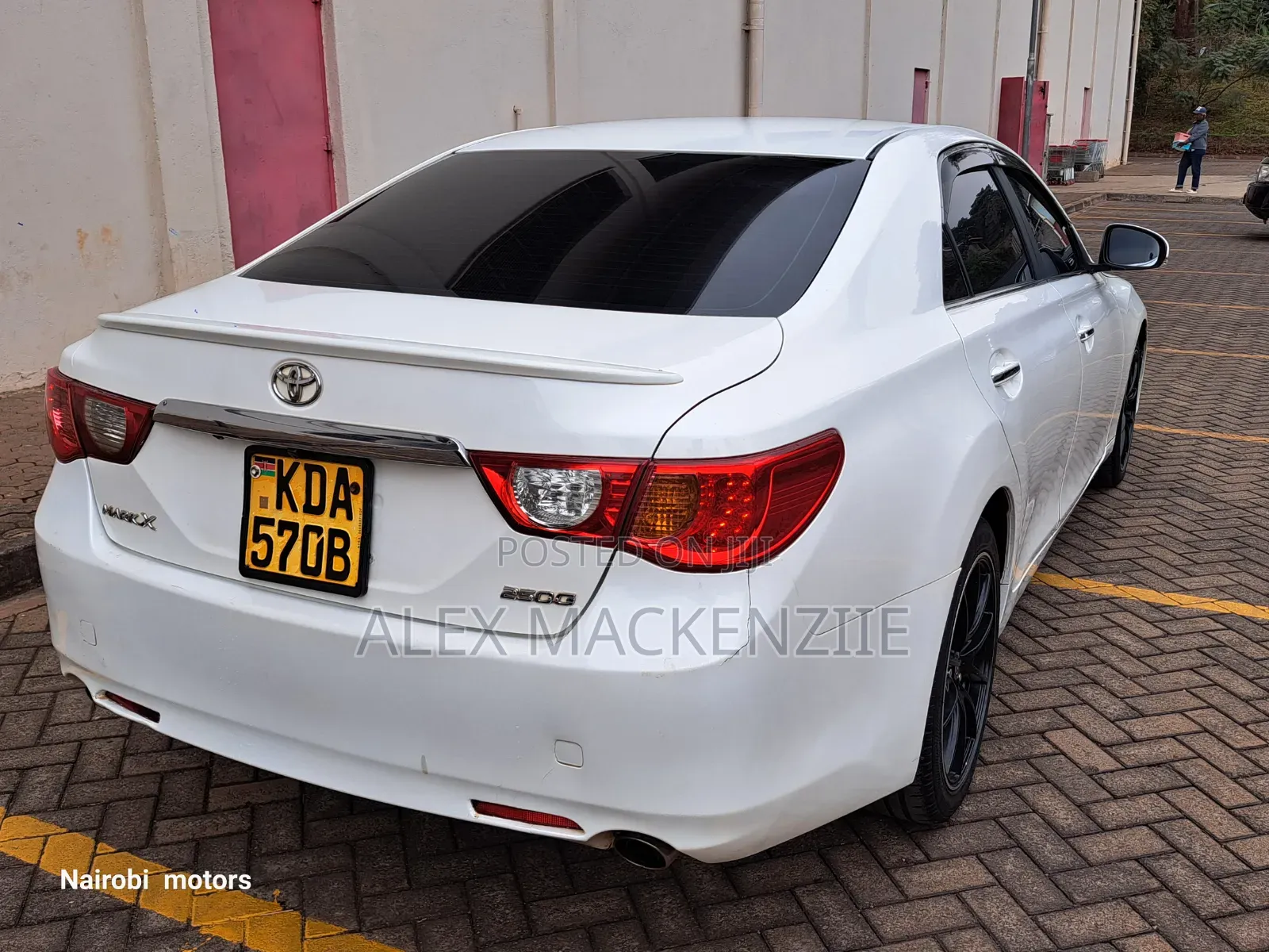 Toyota Mark X 2012 White