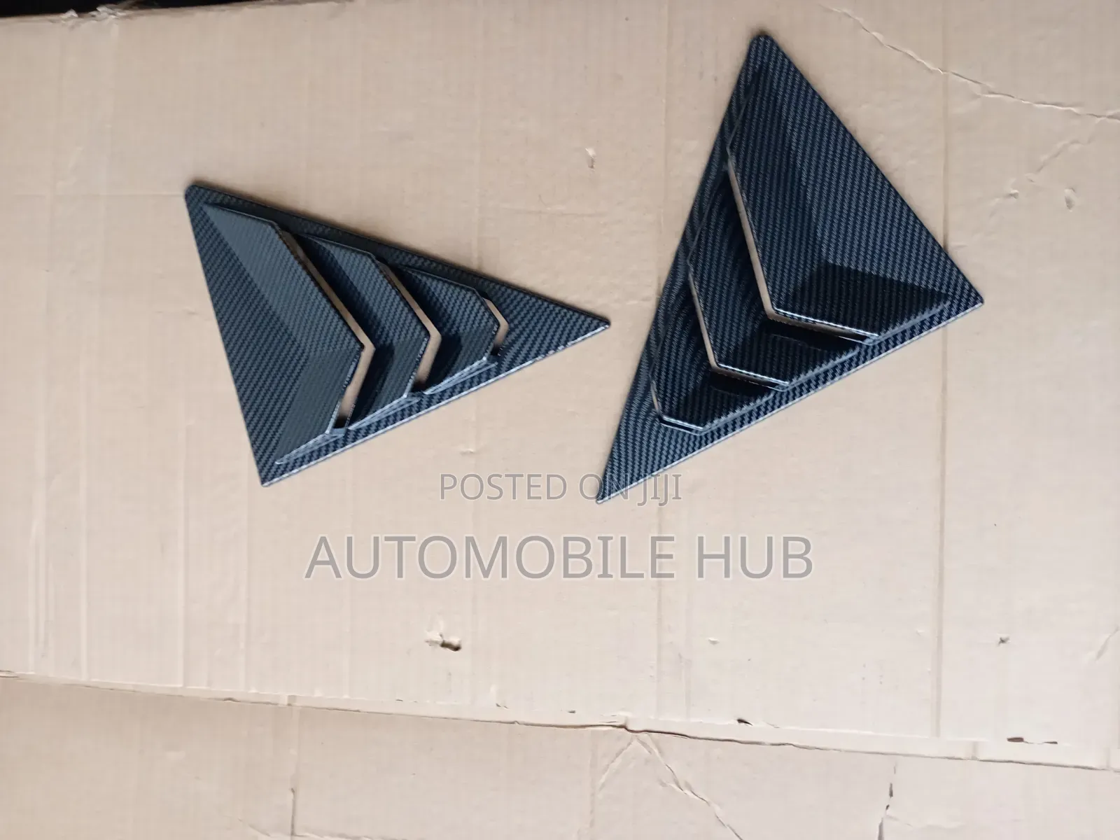 Toyota Mark X Window Louvers Sporty Rear Side Window Exterior Styling