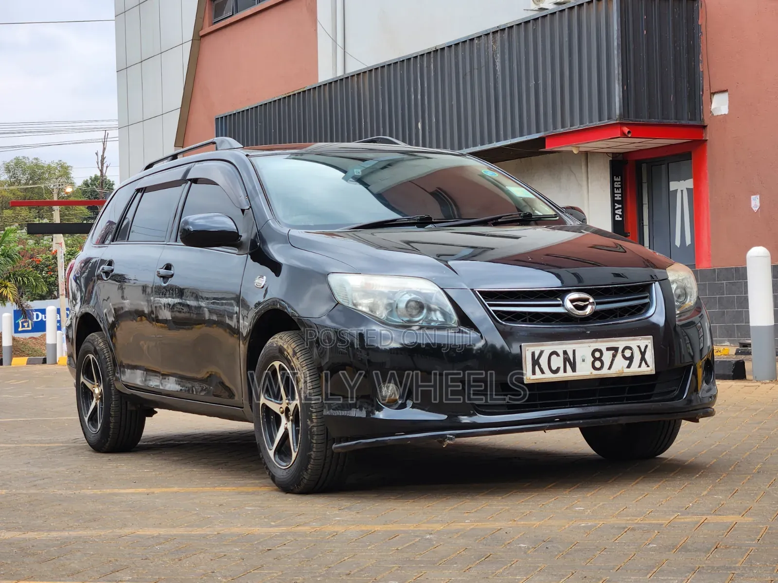 Toyota Corolla Fielder 2010 Black