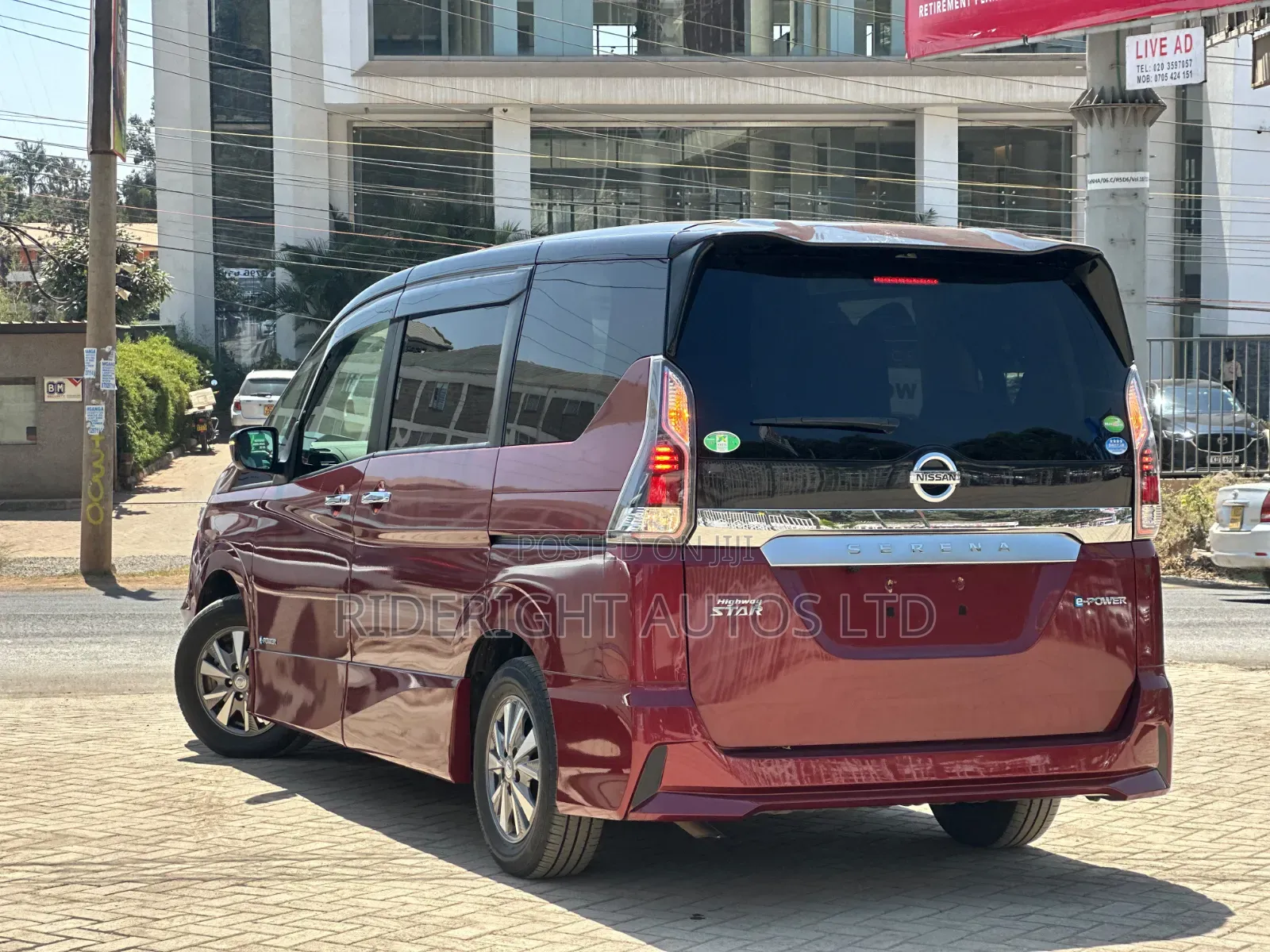 Nissan Serena 2019 Maroon