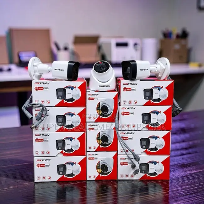 Factory Prices 2MP Hikvision Smart Hybrid Color Night Vision Cameras