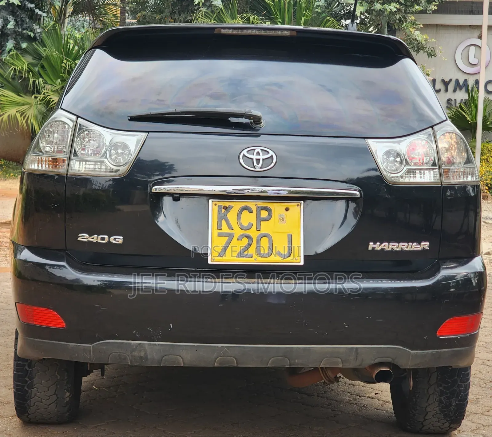 Toyota Harrier 2010 Matt Black