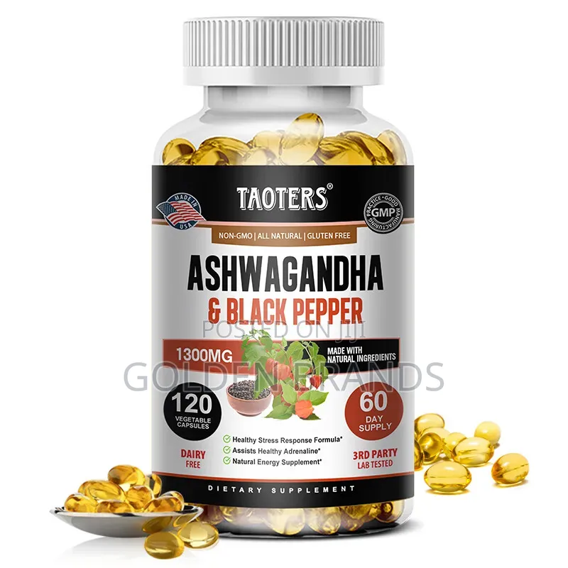 Organic Ashwagandha Black Pepper--Restorative Rest Relaxation