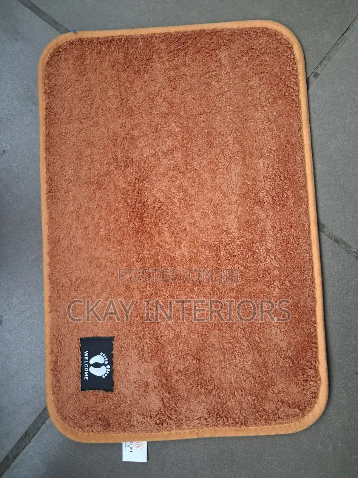 Brown and Orange Good Quality Door Mats