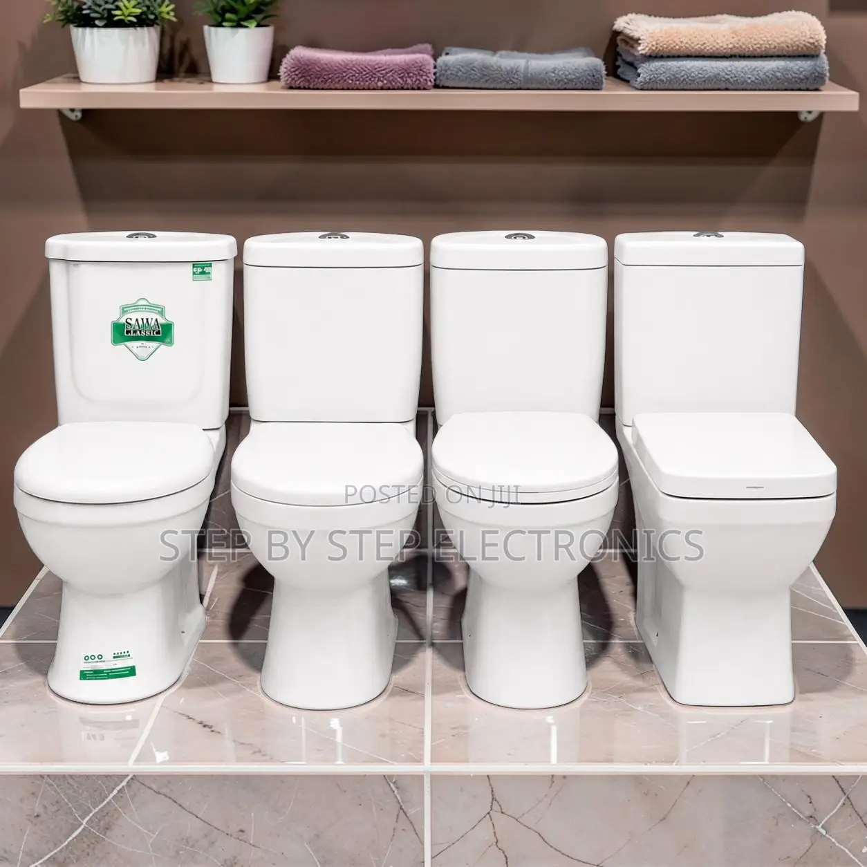 Clearance Prices Close-Coupled One Piece, Two-Piece Toilets