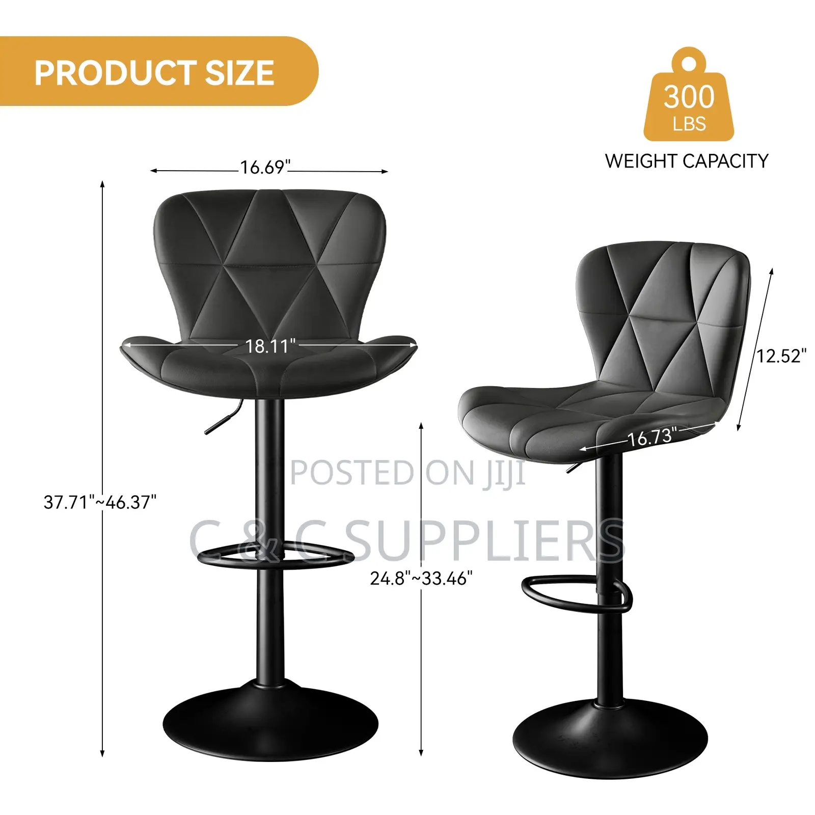 Bar-Height Kitchen Stool