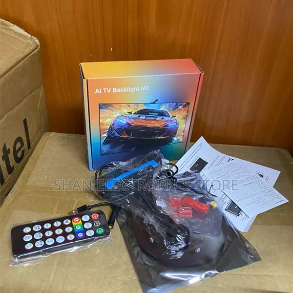 Remote Control RGB LED Strip Light 55–65 Inch – Immersive Backlighting