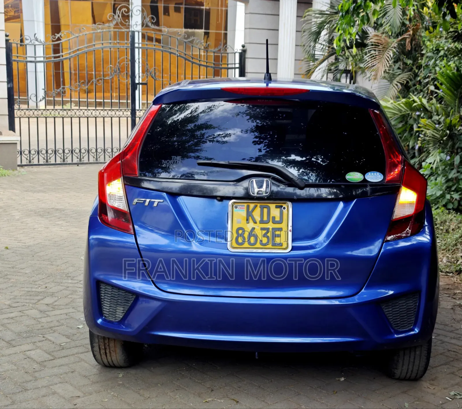 Honda Fit 2015 Blue