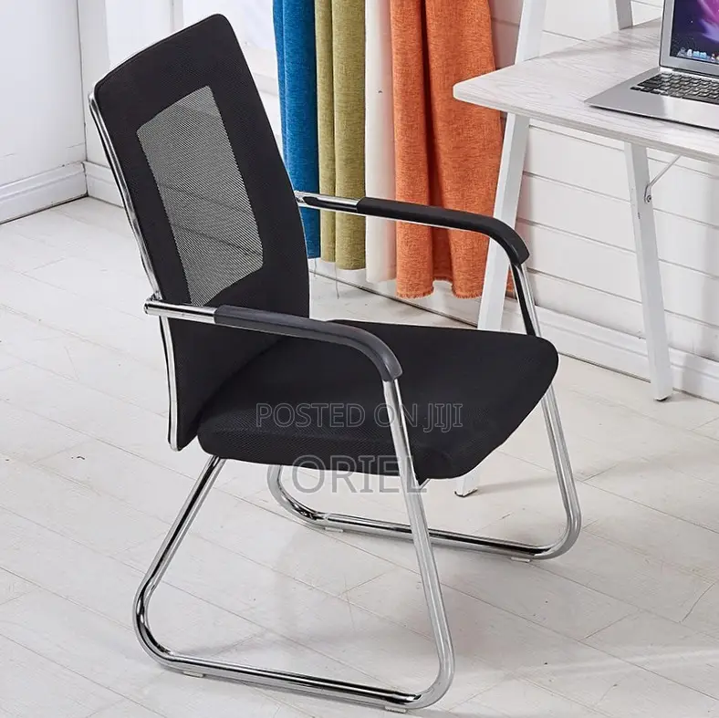 Office Chair : Aluminium Frame Visitor Waiting Chair