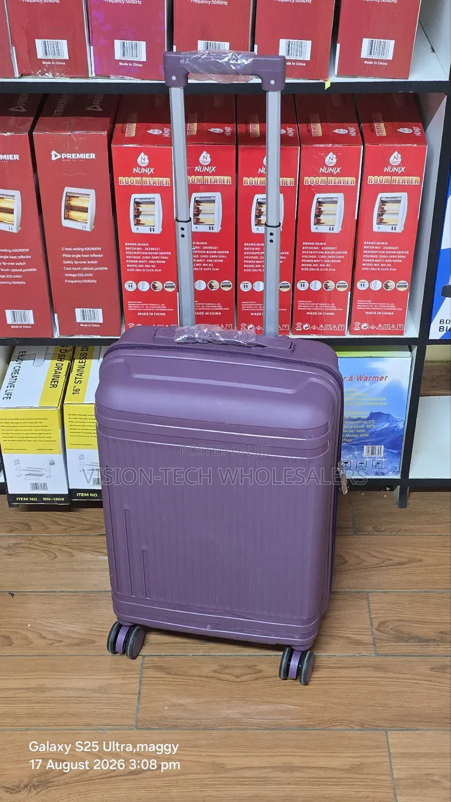 Strong Rubber Suitcase – Quality Travel Bag