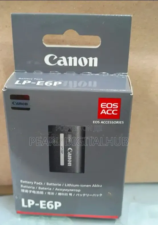 Lp-E6p Original Canon Battery
