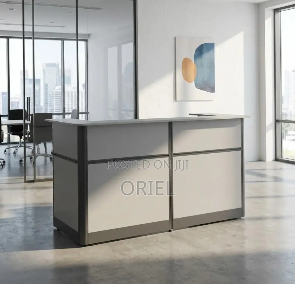 Office Reception Desk : Front Office 1.6m Corporate Reception Desk