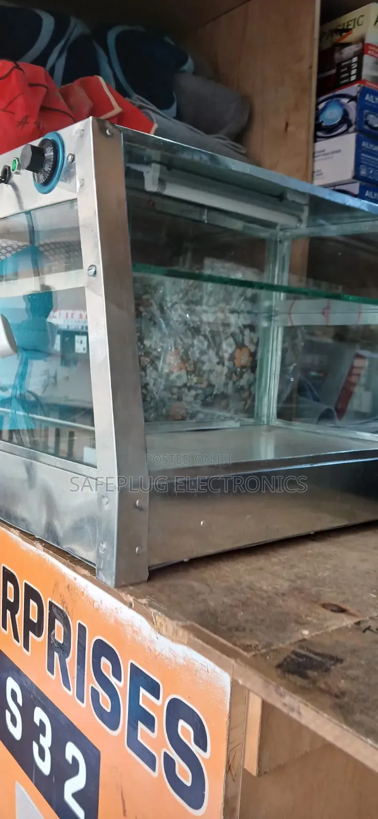 Commercial Chips Warmer – Hot Fries Display Food Holding Unit