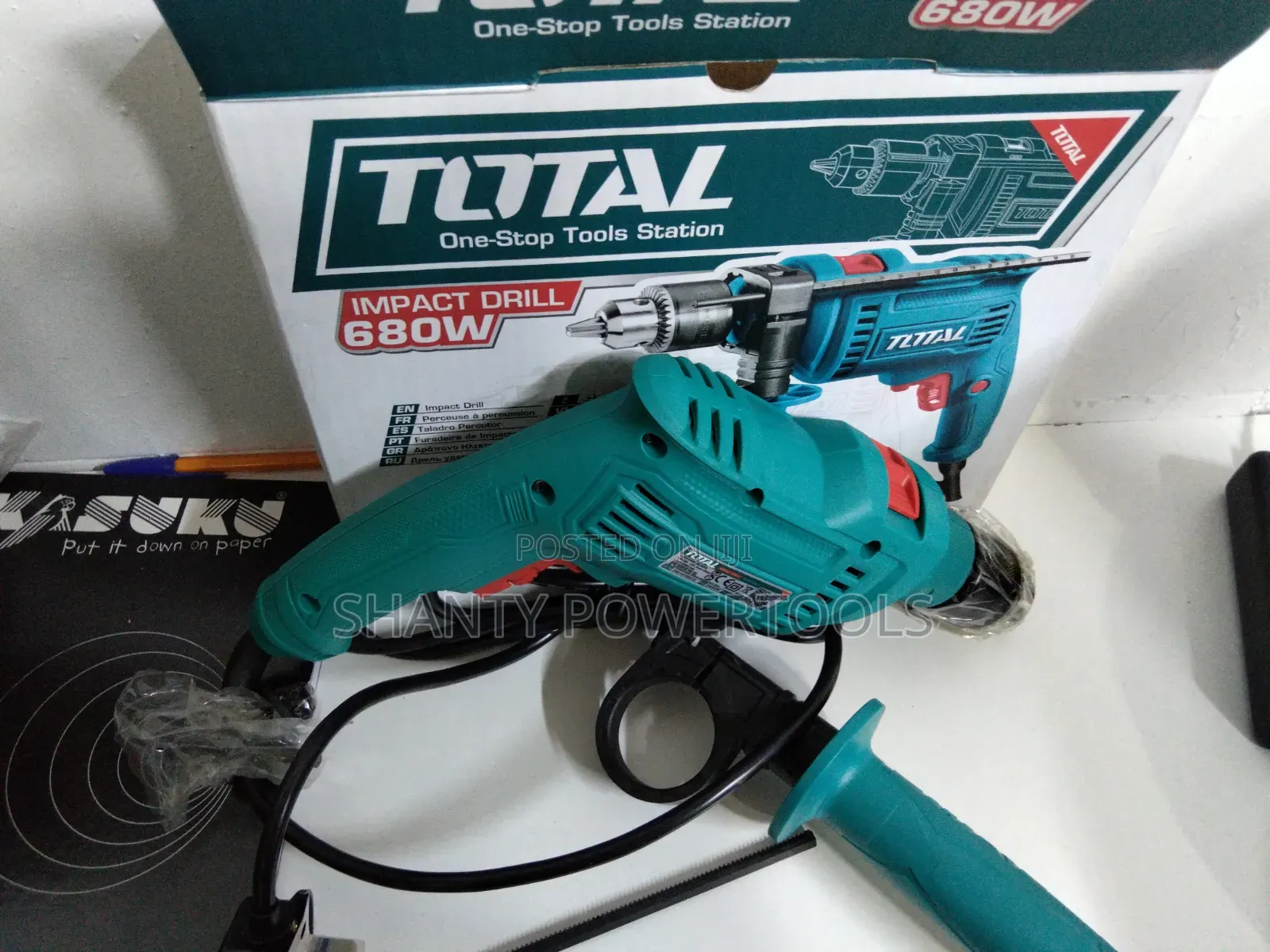 Total Electric Impact Drill 680watts