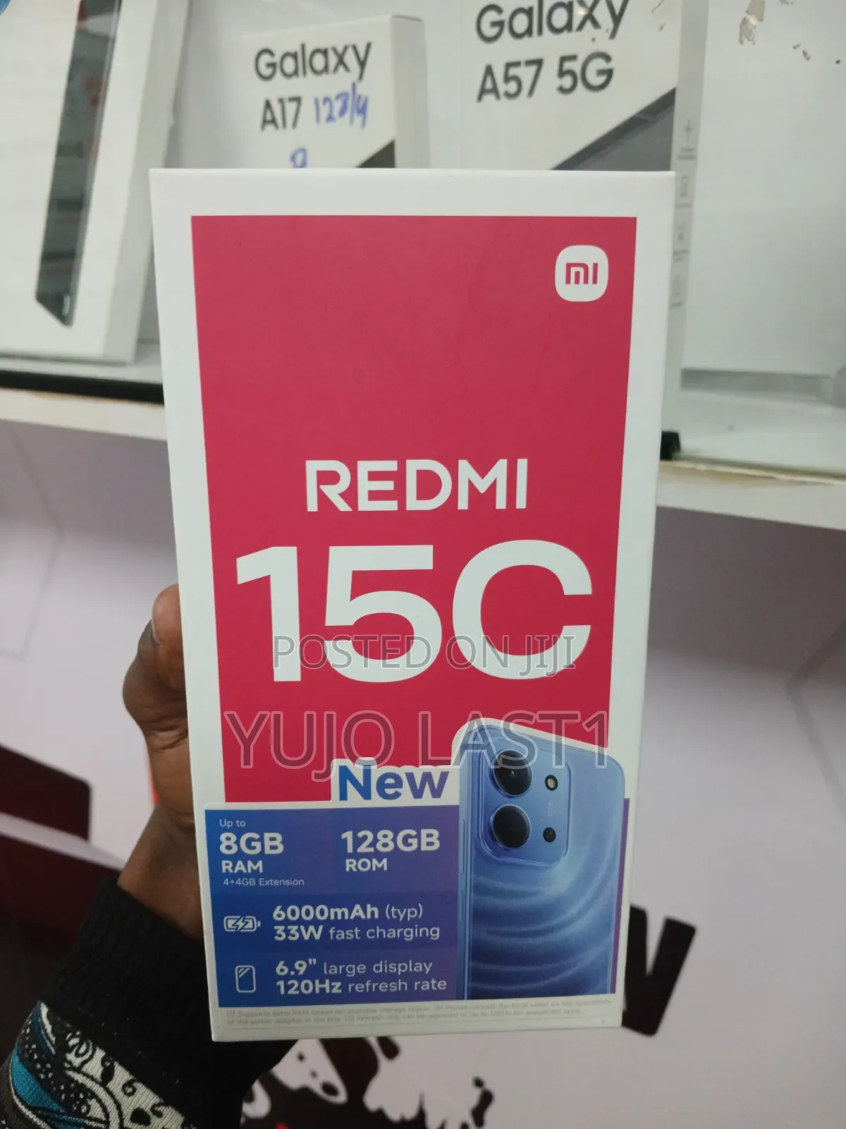 New Xiaomi Redmi 15C 4G 128 GB Blue
