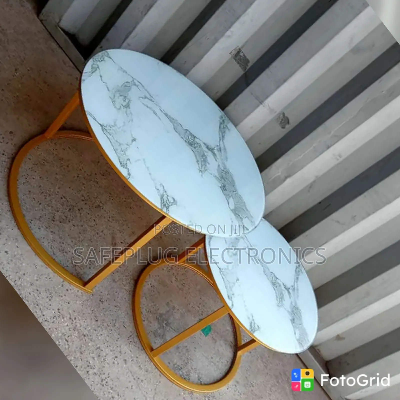 2-in-1 Glass Effect Nesting Coffee Table – Modern Living Room Set