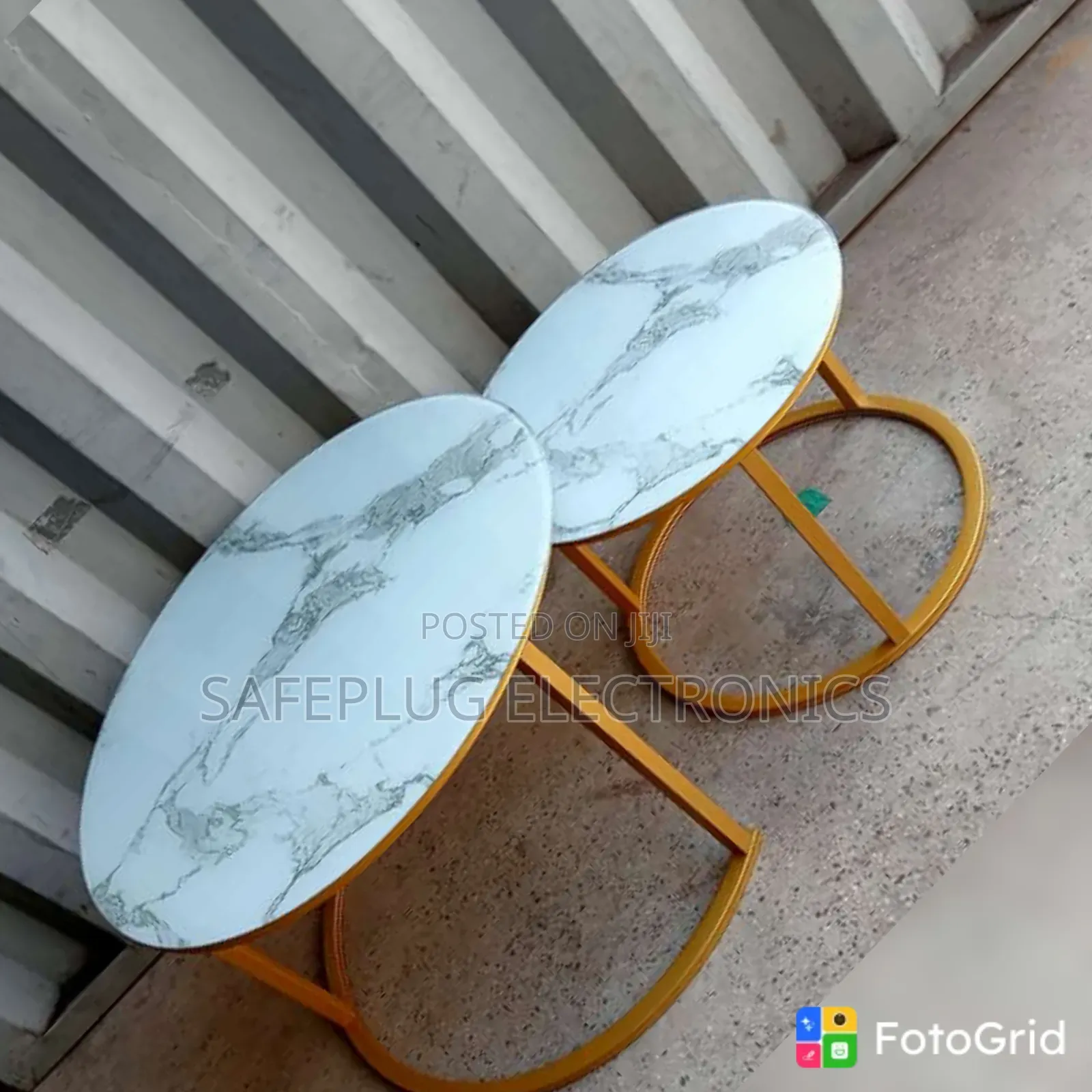 2-in-1 Glass Effect Nesting Coffee Table – Modern Living Room Set