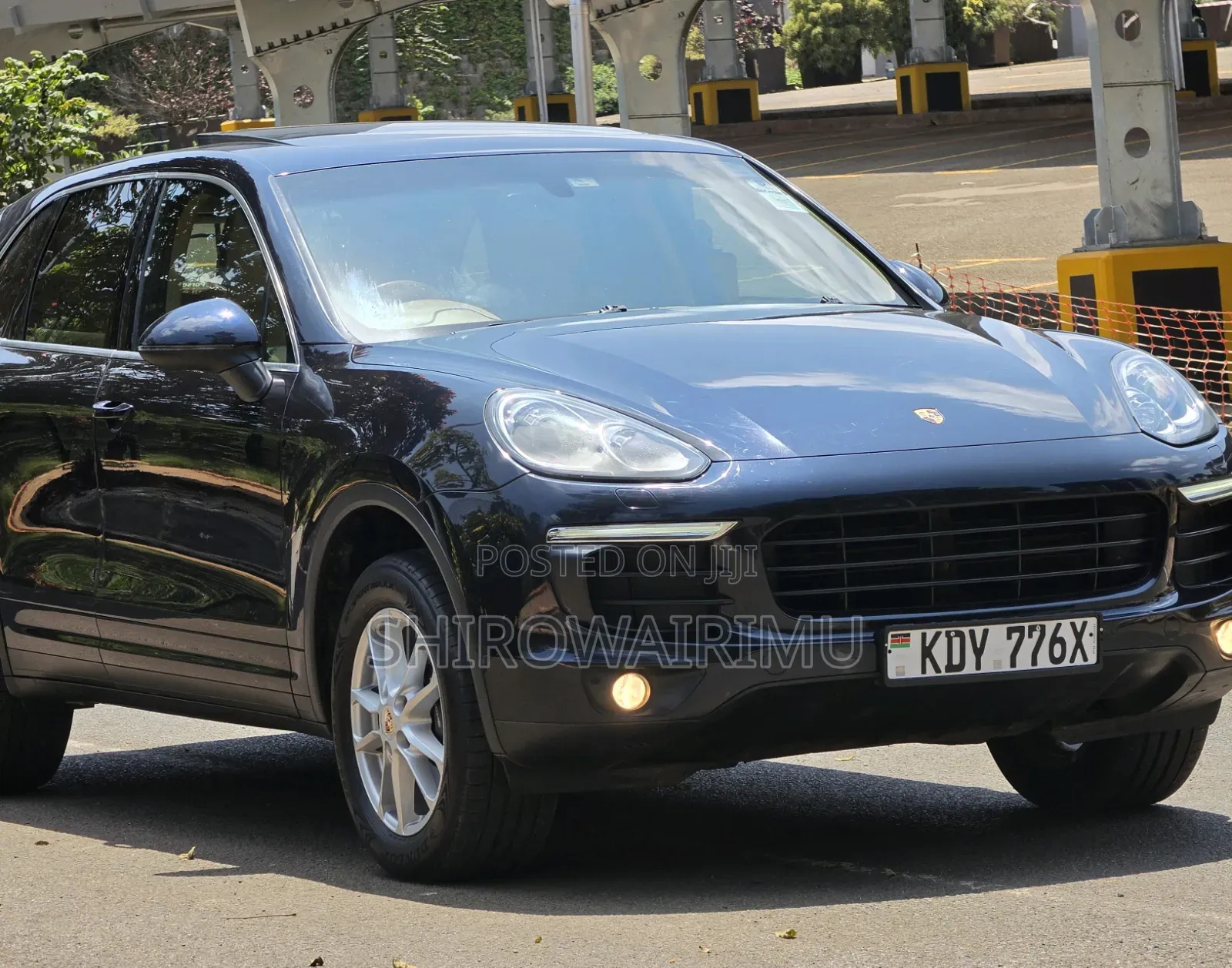 Porsche Cayenne 2015 Matt Black
