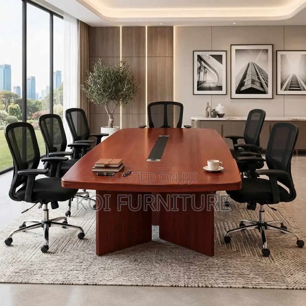 Boardroom Table; 3 Meters Brown Professional Executive Table
