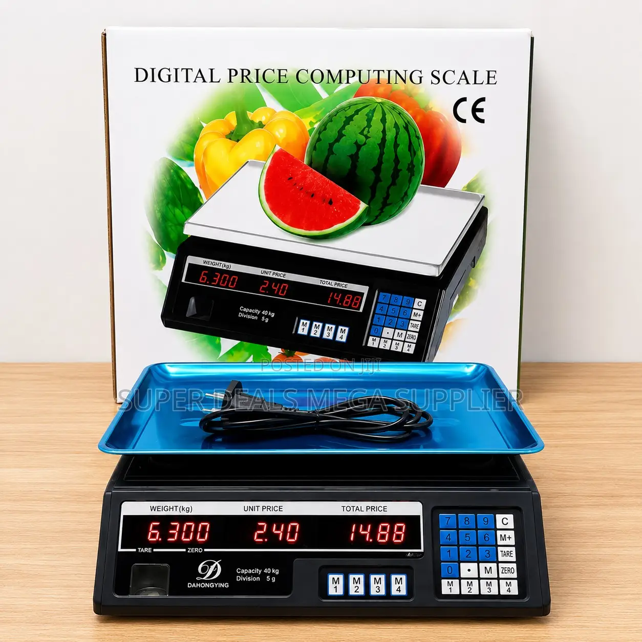 Heavy Duty Durable Commercial ACS 40 Digital Weighing Scale