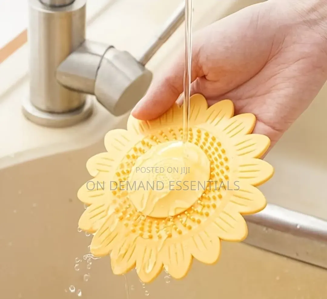 Sunflower Silicone Strainer