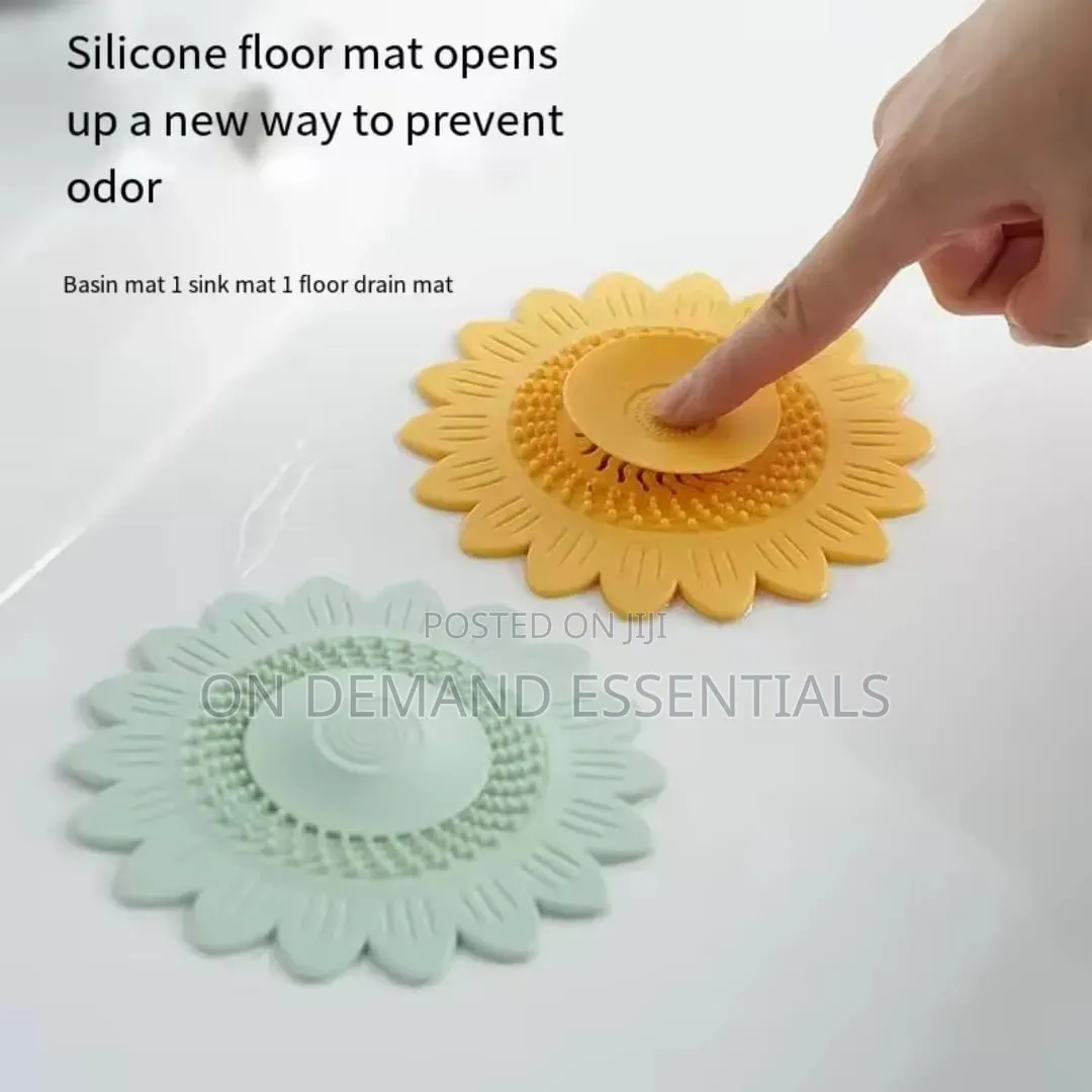 Sunflower Silicone Strainer
