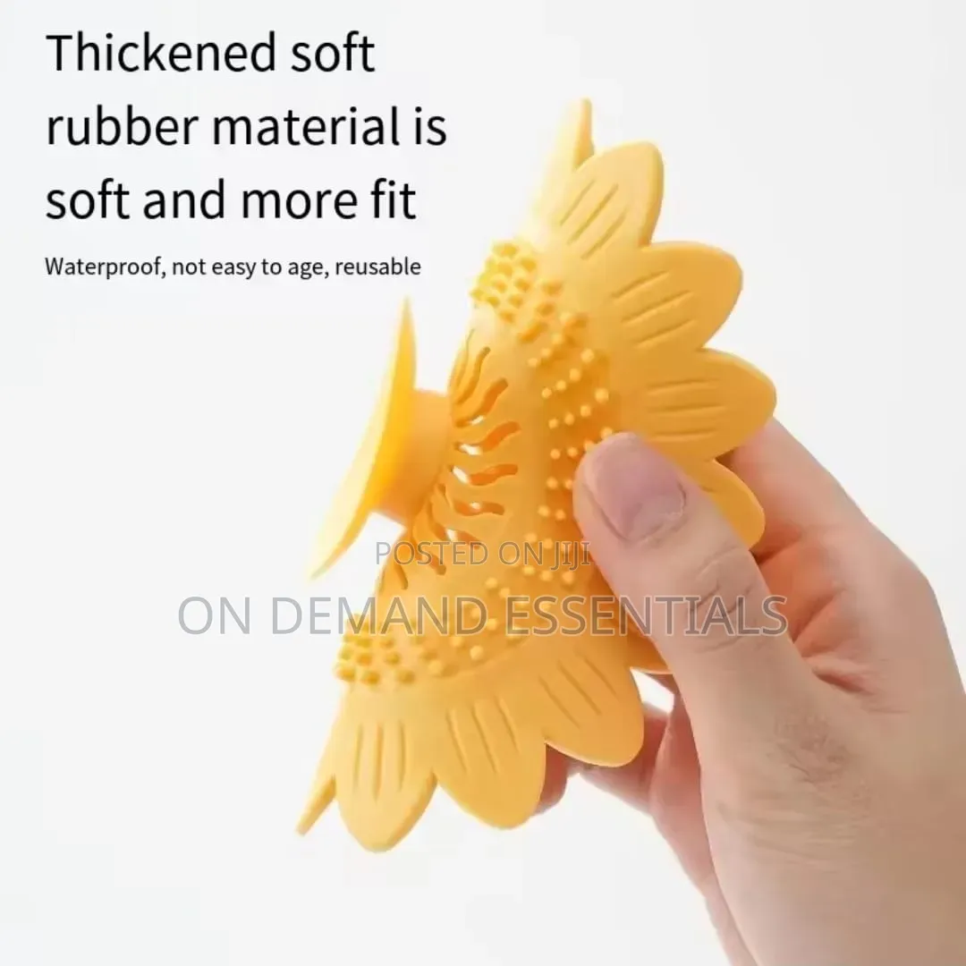 Sunflower Silicone Strainer