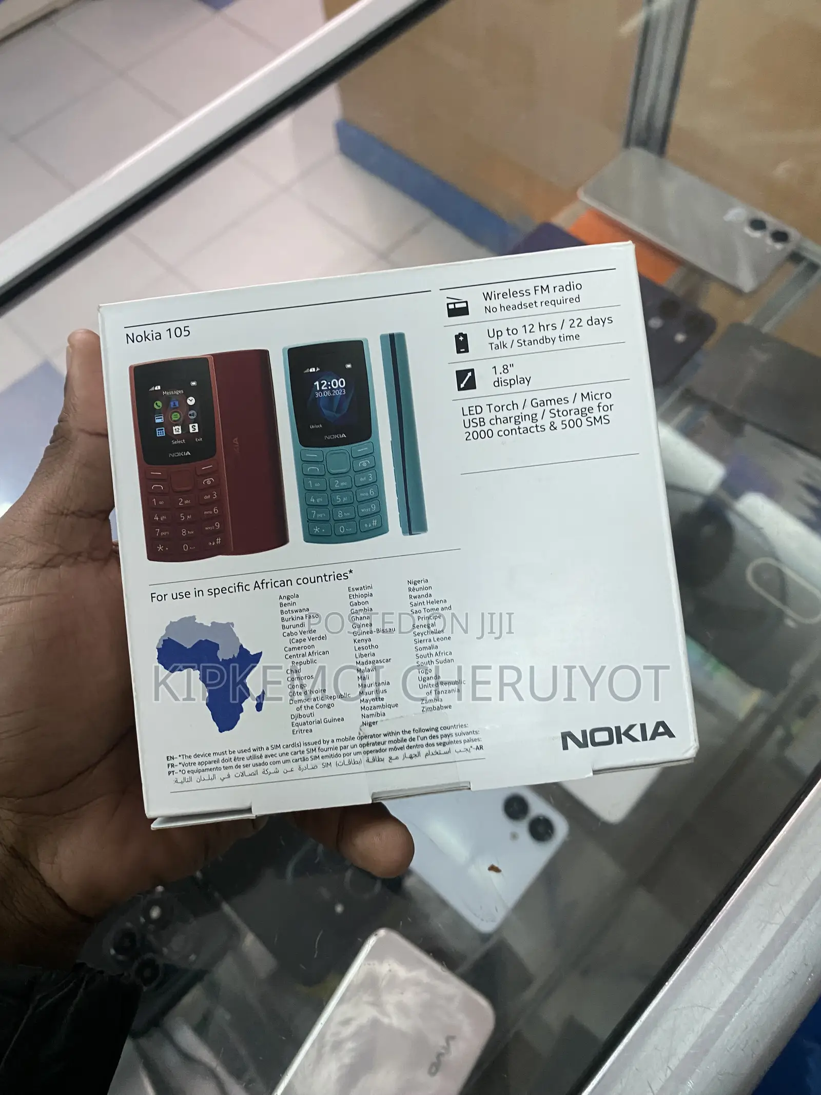 New Nokia 105 Black