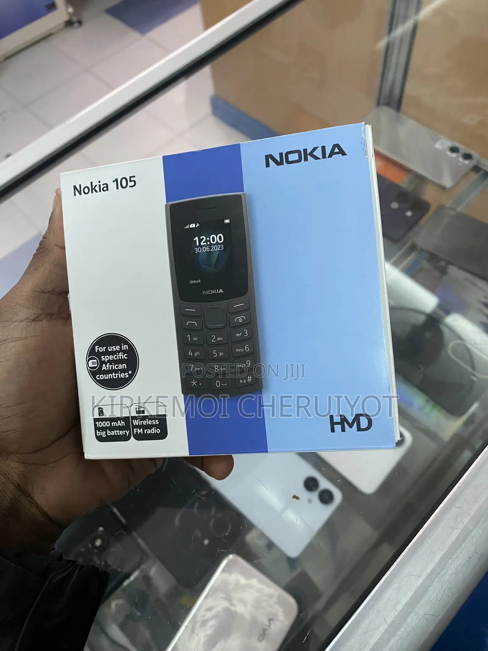 New Nokia 105 Black