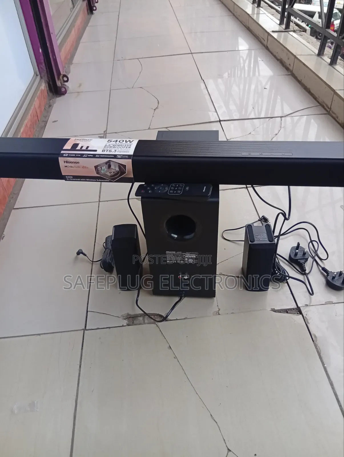 Hisense HS5100 540W Home Theatre Soundbar – Powerful 5.1CH Audio